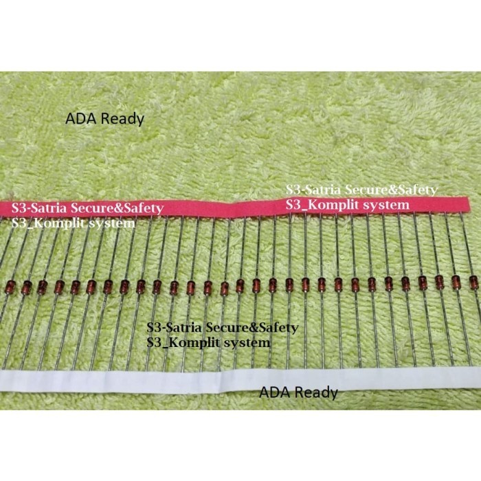 Zener 1w 24v Dioda 1N4749 1watt Diode 24 v IN4749 1 W Watt