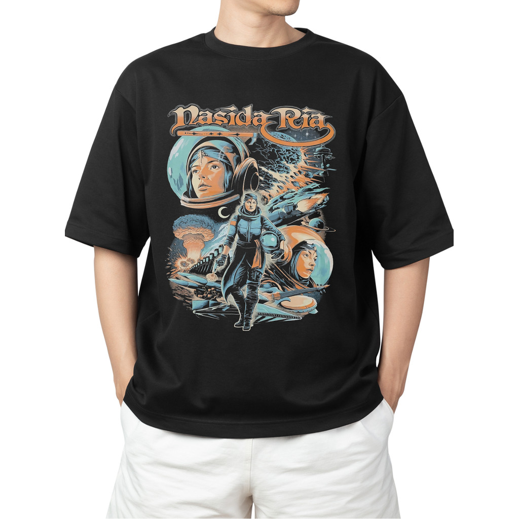Rockermusic T-Shirt Band Nasida Ria Bom Nuklir Black