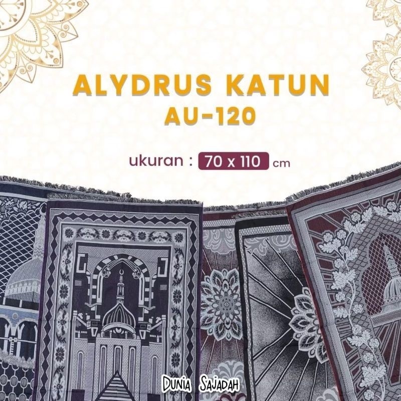 PROMO Grosir 1 Kodi Sajadah Travel Alydrus Katun / Sajadah Turki Travel Katun AV-120 Per Kodi