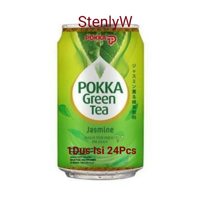 

Pokka Green Tea Kaleng 300 ml / Pokka Jasmine Green Tea Kaleng 300ml