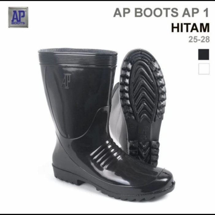 Ap Boot Ap 1 Hitam pendek - 25