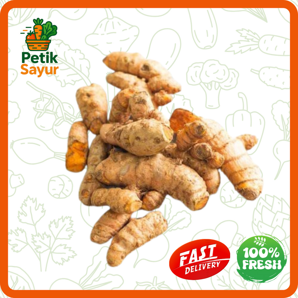 

Kunyit Organik Organik 100 gram PetikSayur