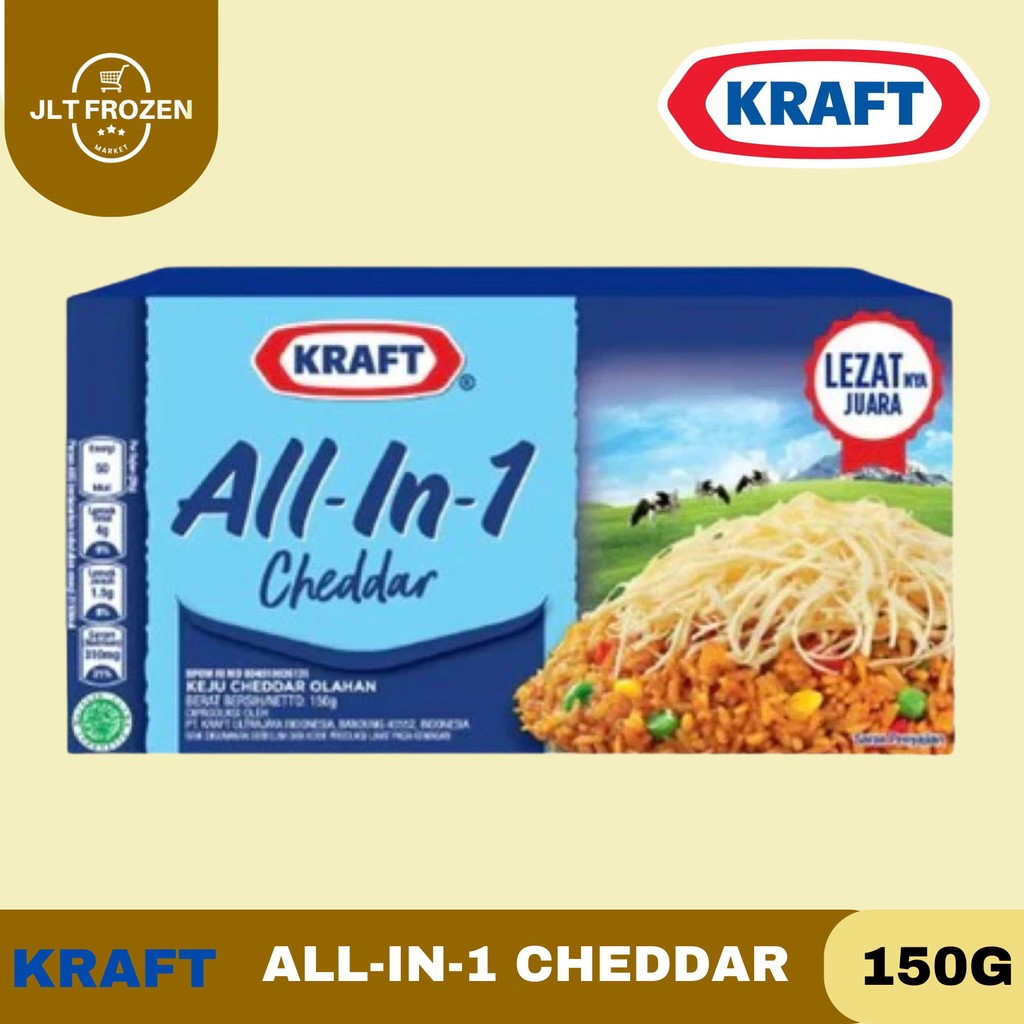 

Kraft Cheddar Cheese All-in 1 / Keju Balok 150g