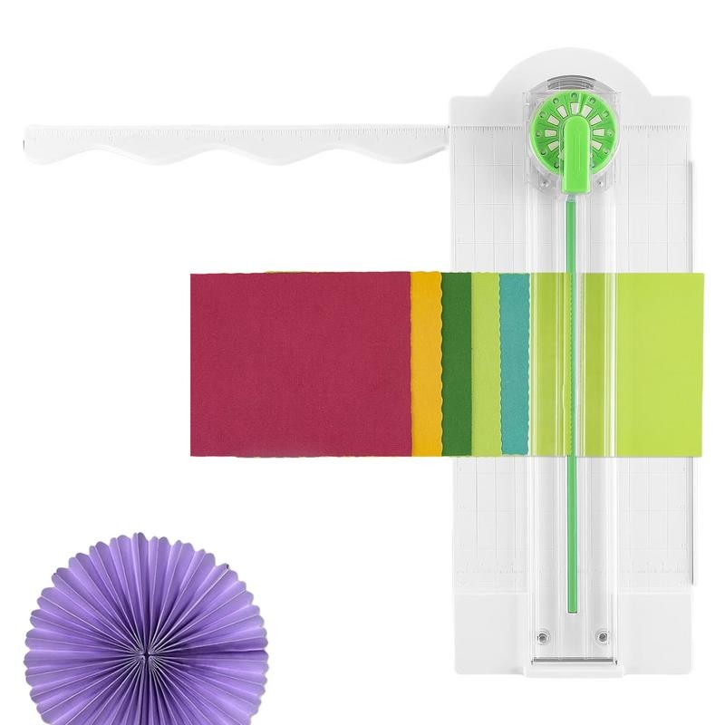 

Paper Trimmer Cutter Cutting Tool Cardstock Cutter 12 In 1 Paper Edge Cutter Paper Trimmer With Measuring Ruler Craft Paper