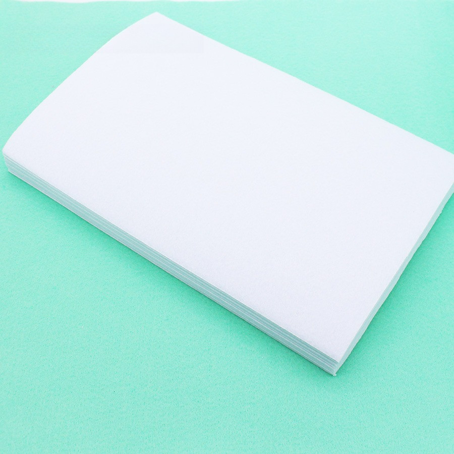 

CMCYILING White Felt 1.5 MM Thickness Polyester Cloth For DIY Sewing Crafts Scrapbook ,Non-Woven Sheet Fabric 10Pcs/Set 20*30cm