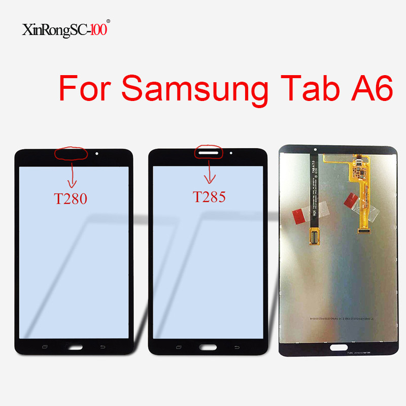 For Samsung Galaxy Tab A6 7.0 A 2016 LTE SM-T280 SM-T285 T280 T285 T280C T285C LCD Display Touch Scr