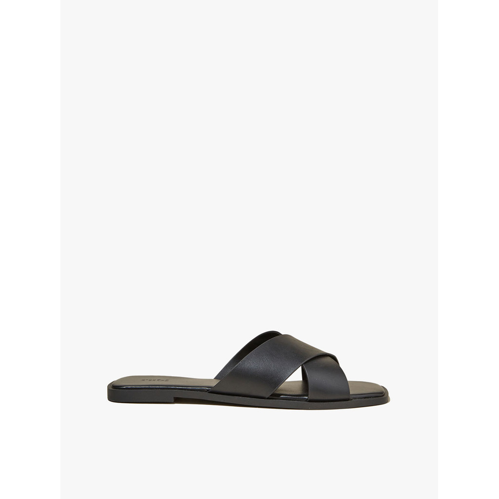 Rubi - Sandal Flat - Cloverly  Crossover Slide