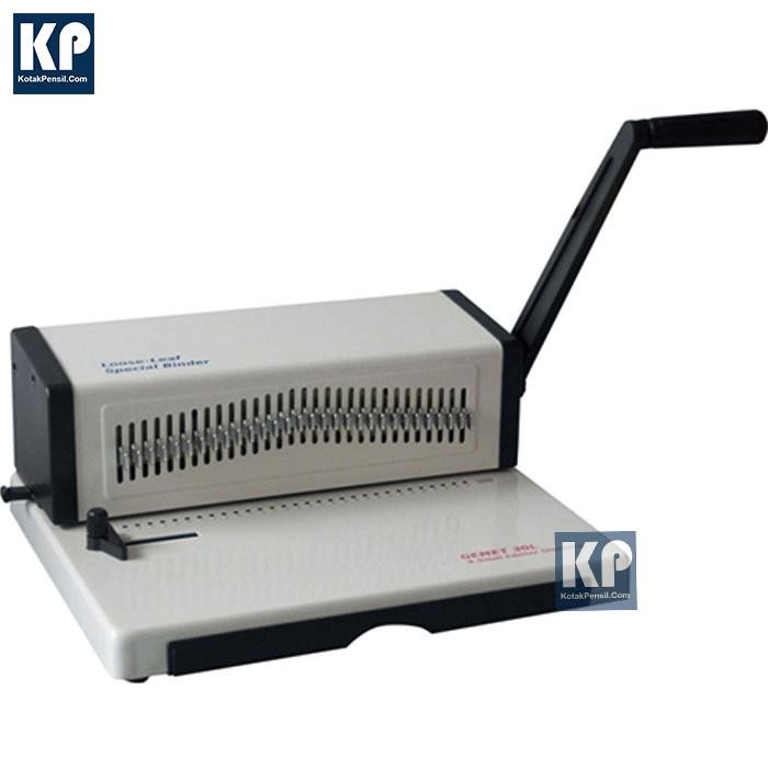 

MESIN PELUBANG LOOSE LEAF GEMET 30 LX - MURAH DAN BERGARANSI RESMI - STORENAMR