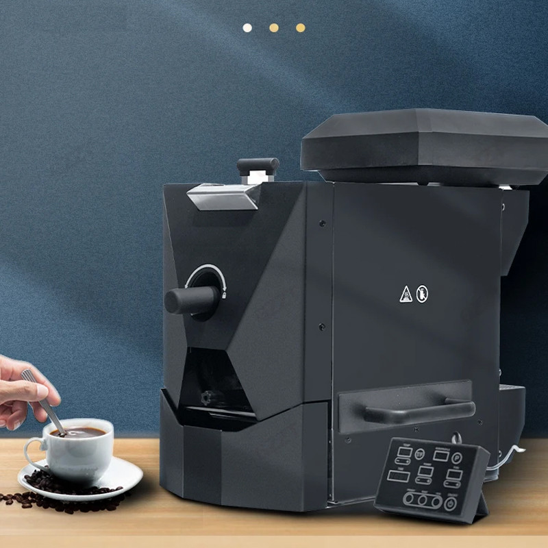110V 220V Automatic Coffee Roasting Machine New Product Coffee Bean Roaster 500g Commercial Househol