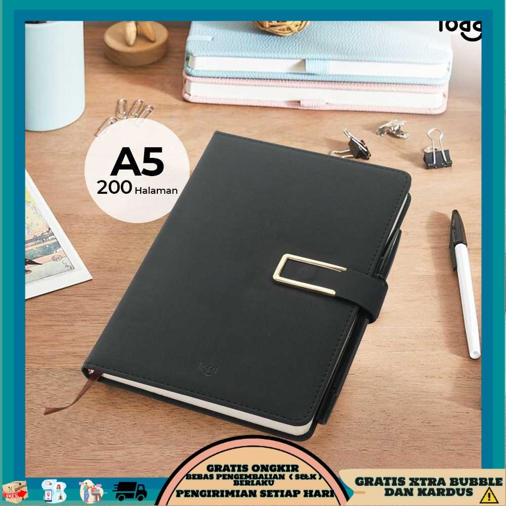

Toddi LemonBest Buku Jurnal Hardcover Notebook A5 200 Halaman Grid - JSK25