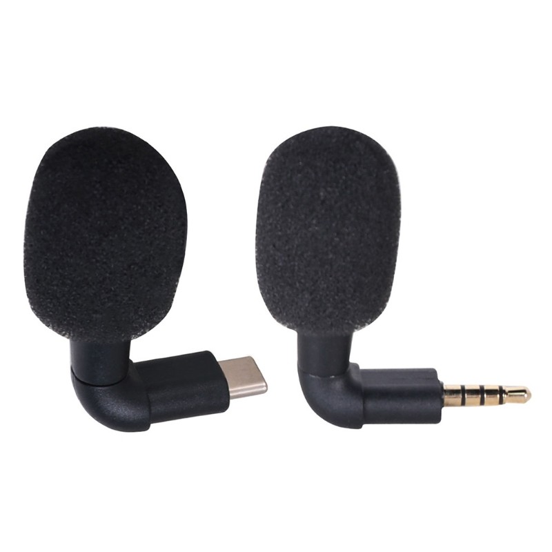 Intelligent Noise Reduction Mic Plug And Play Type C/ 3.5mm Mini Mobile Phone Mic for K Song / Mobil