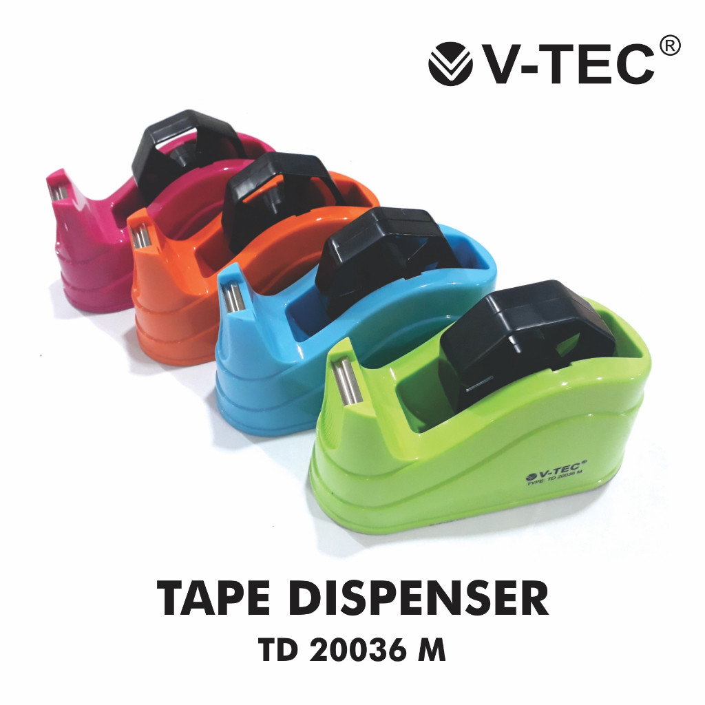 

V-TEC TAPE DISPENSER TD-20036 MEDIUM MIX COLOUR