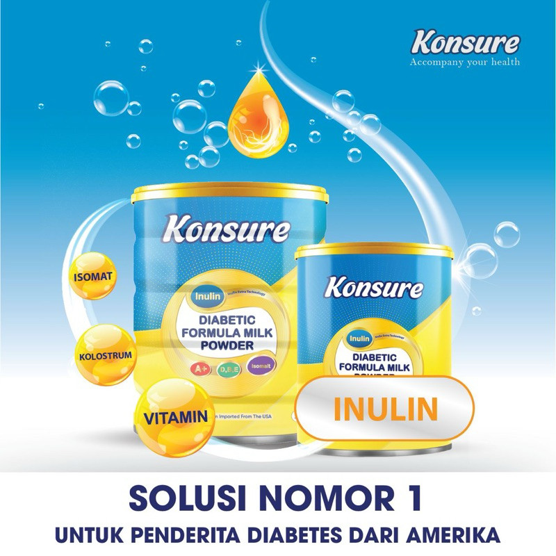 

PAKET HEMAT 2 KALENG SUSU KONSURE IMPORT USA, SUSU KONSURE UNTUK PENDERITA DIABET