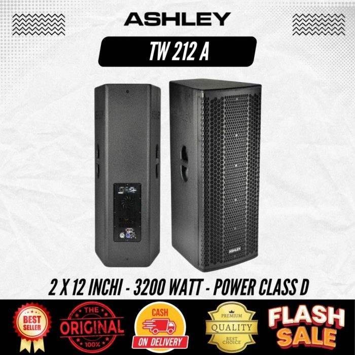 Speaker Aktif Ashley Tw 212A Original Produk