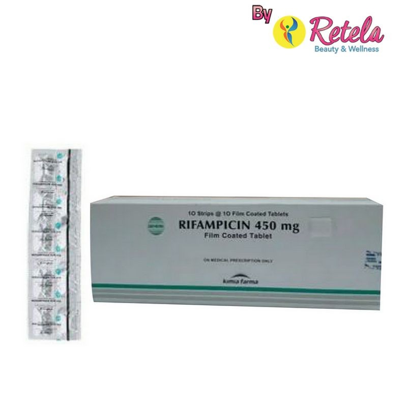 RIFAMPICIN 450MG 1 STRIP 10 TABLET