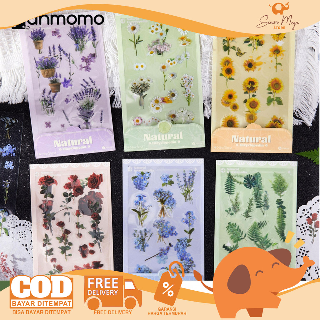 

Nature Atlas Deco Sticker Isi 6 Lembar - Stiker Murah Anti Air Berkualitas