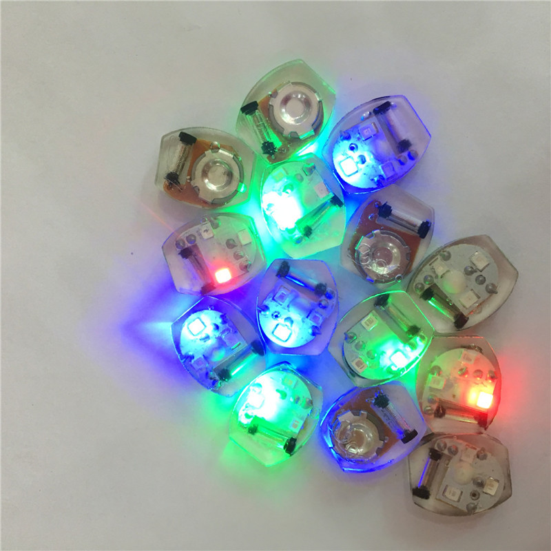 

50Pcs Led Glittering Light Shoes Vibrating Colorful Lamp Resin Mould Filler DIY RGB Crafts Decorations Epoxy Accessories