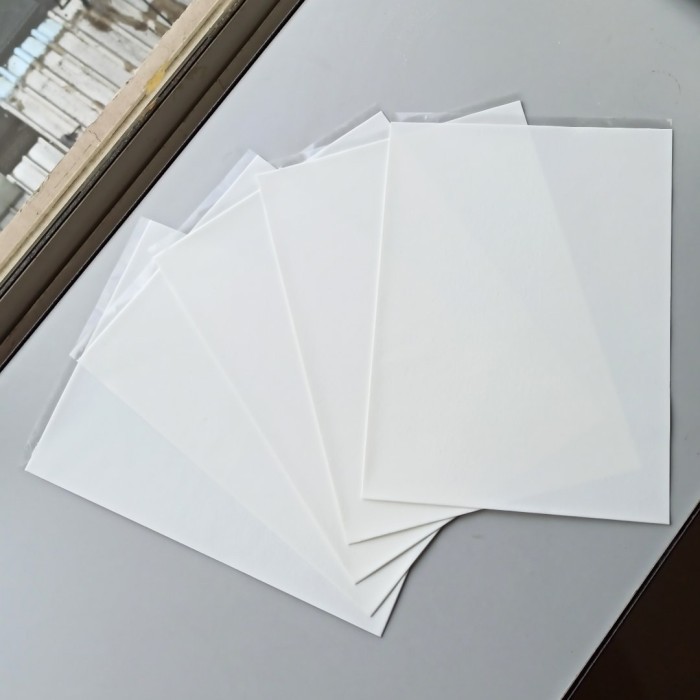 

✨TERLARIS -EDIBLE ICING PAPER / KERTAS GULA / SUGAR SHEET / EDIBLE PRINT / 1 pcs - Putih, A4