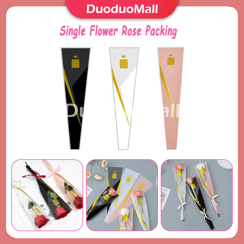 

Single Flower Wrapping Cellophane / Plastik Single Flower isi 50pcs