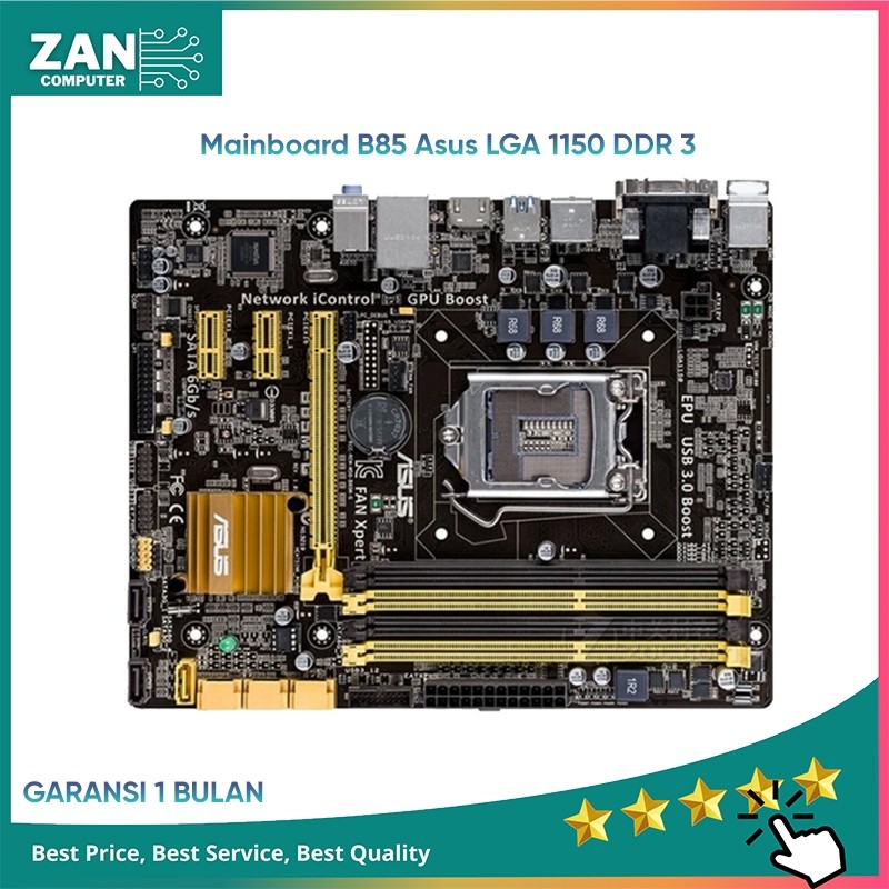 Motherboard B85 Asus G 4 Slot Ram / Mainboard Intel LGA 1150 DDR3 Support Gen4