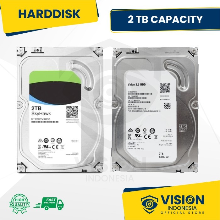 HARDDISK HDD 500GB / 1TB / 2TB / 3TB Garansi 1thn Rusak Ganti Baru - 500GB