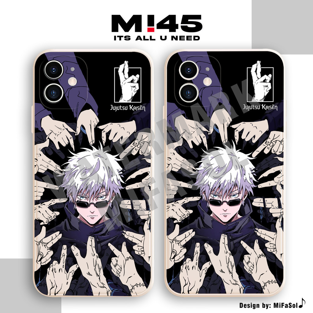 Jujutsu Kaisen Case Poco M3PRO F3 C65 MF562 Casing Terbaru Karakter Anime Softcase Motif Aesthetic