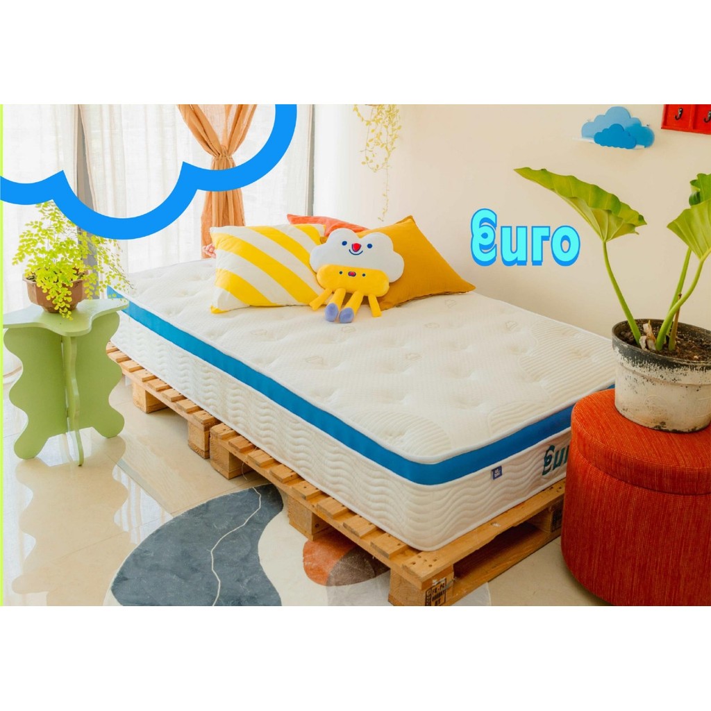 Kasur box EZ Bed Mattress Euro tebal 24cm Original