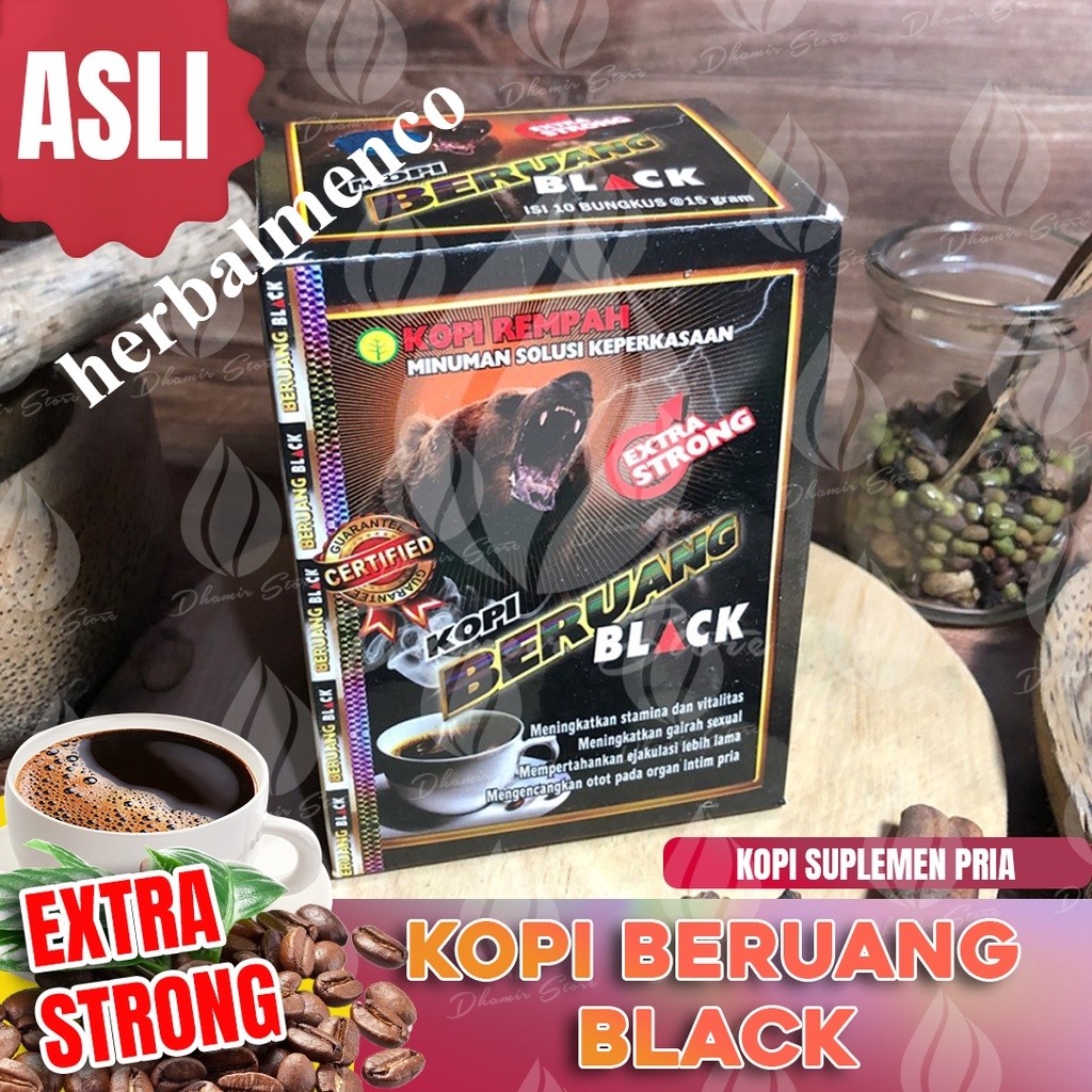 

Kopi Beruang Black - (1 Kotak) / HERBAR STORE