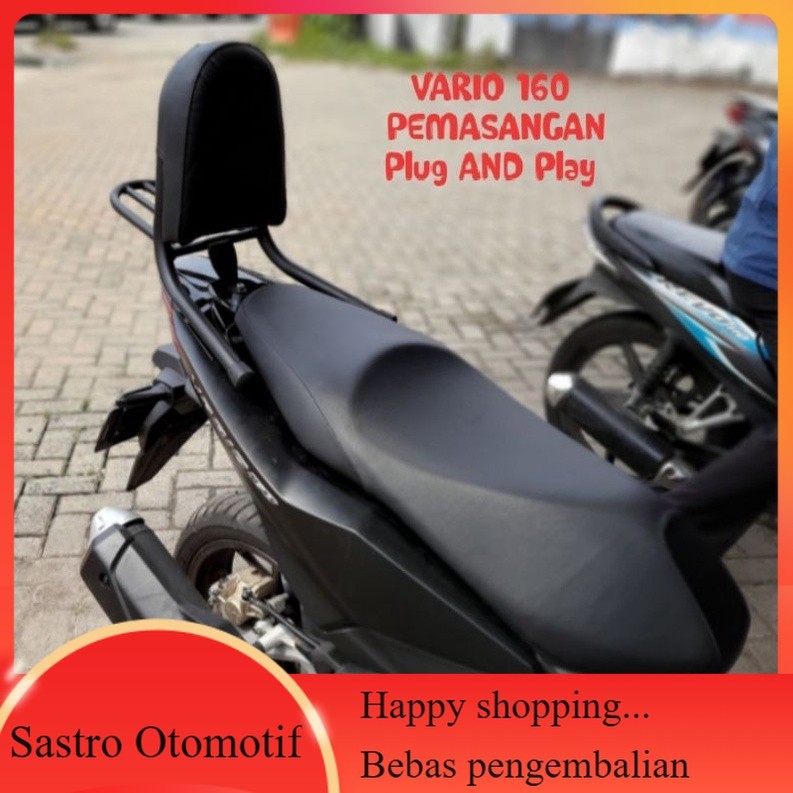 Sandaran jok motor Vario 160 2022 2023