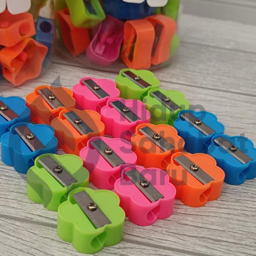 

ECER ( 1 BIJI ) Serutan Ongotan Rautan Pensil Toples Motif Karakter Lucu