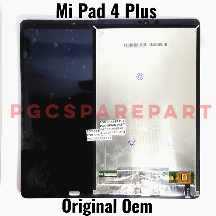 PGC99 Original OEM LCD Touchscreen Tab Xiaomi Mi Pad 4 Plus Mi pad 4 + - Hitam-Mi Pad 4+