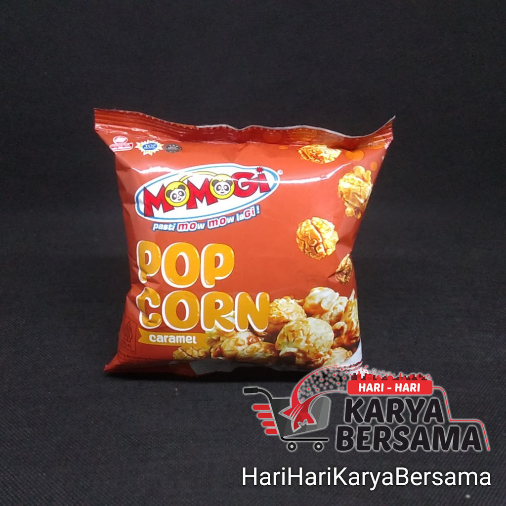 

MAKANAN RINGAN MOMOGI POP CORN CARAMEL 20GR