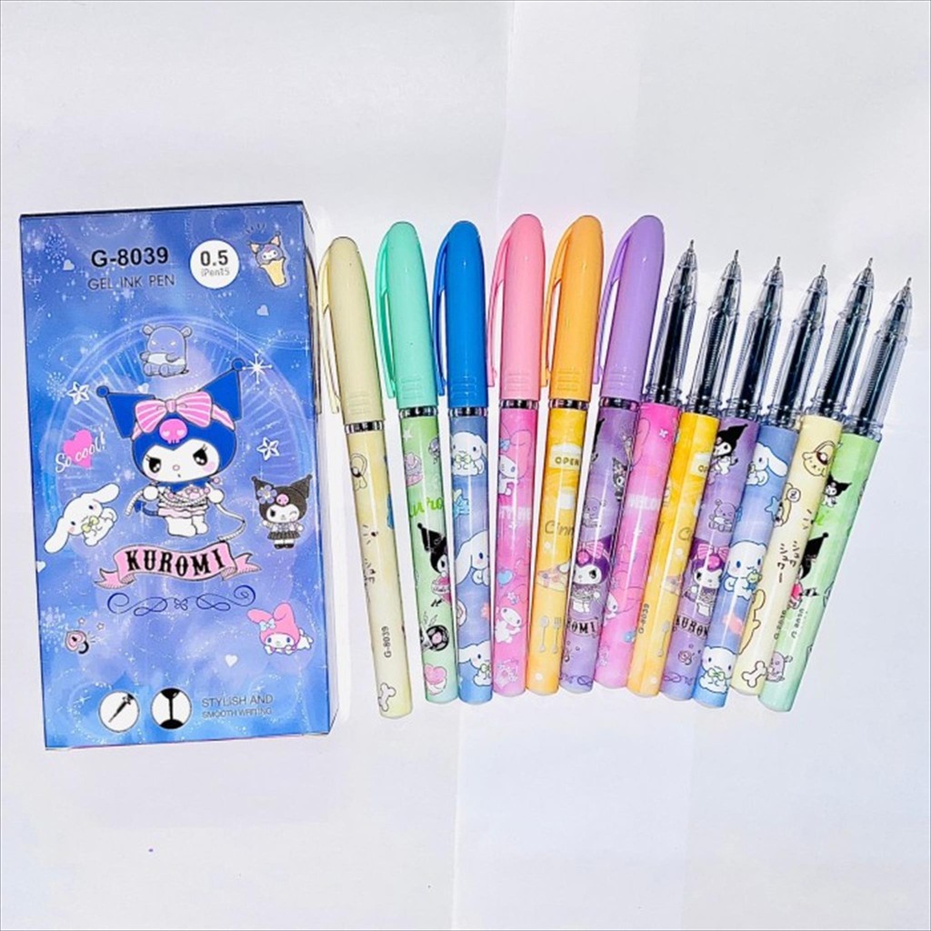 

[D] GEL INK PEN G-8039 (12 pcs)