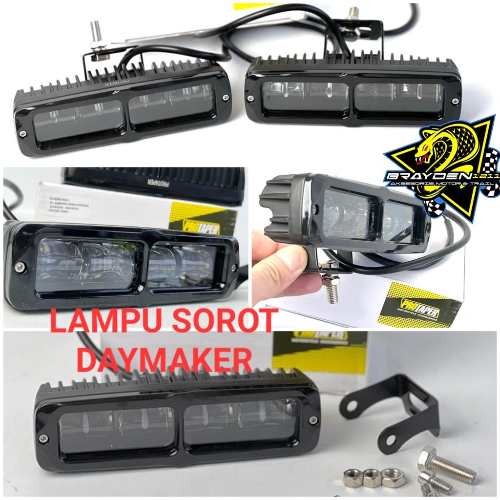 LAMPU TEMBAK LED - LAMPU TEMBAK TRAIL- LAMPU TEMBAK PANJANG - LAMPU SOROT CRF KLX WR155