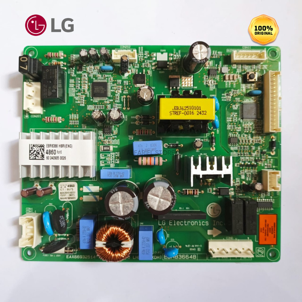 PCB EBR83664860 KULKAS INVERTER LG PROMO GN-A702HLHU GN-B202SQBB GN-B222SQBB GN-C272SLCN GN-C372RLCN