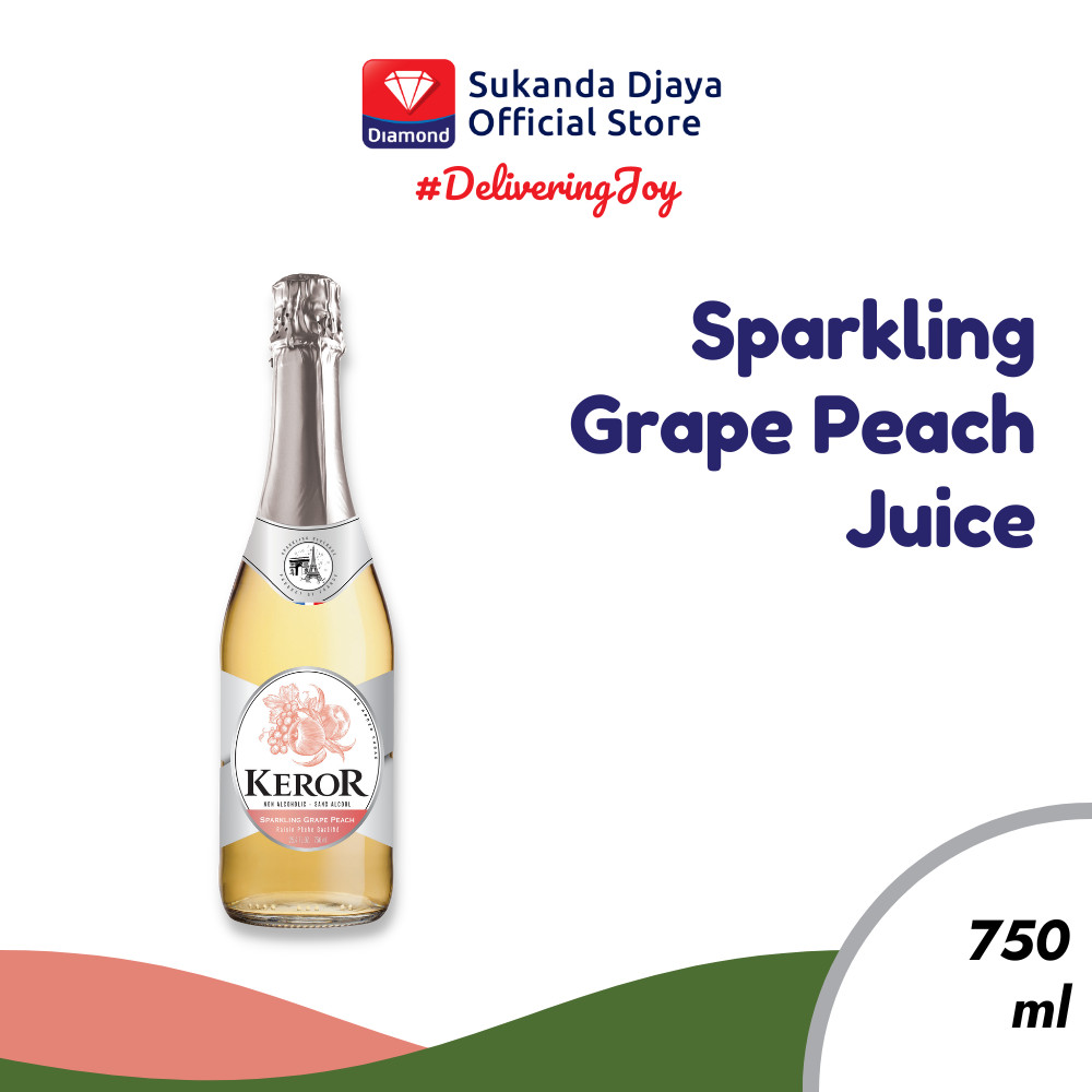 

Keror Sparkling Peach Grape Juice 750 ml