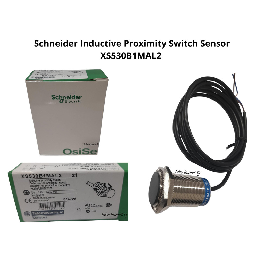 XS530B1MAL2 XS6 530B1MAL2 Schneider Inductive Proximity Switch Sensor