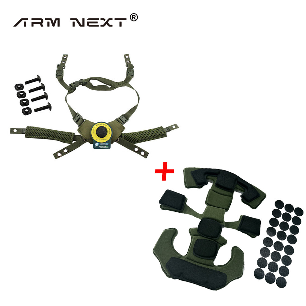 Tactical Helmet Hanging System Suspension Lanyard Chin Strap for Team Wendy FAST MICH Tactical Helme
