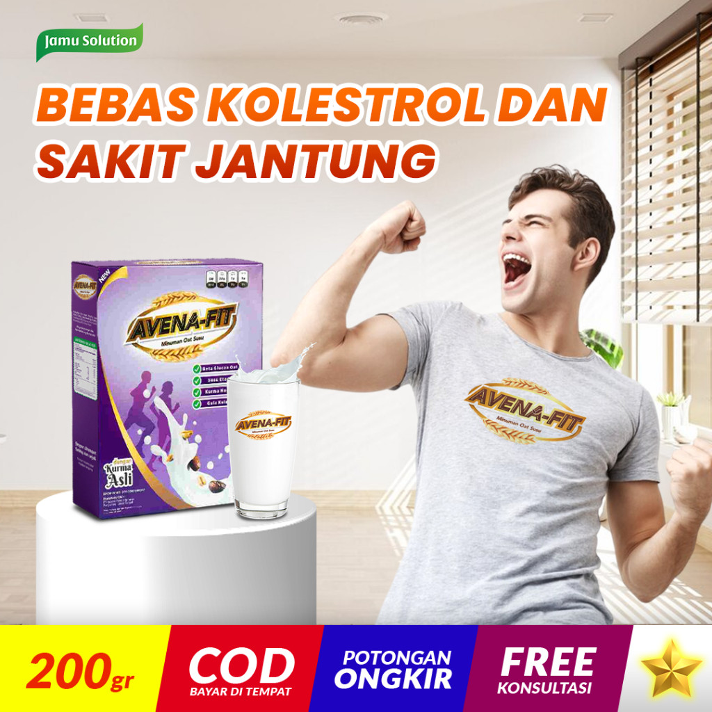 

Sereal Herbal Granola Oat AVENAFIT Susu Etawa Solusi Sehat Menurunkan Kolestrol