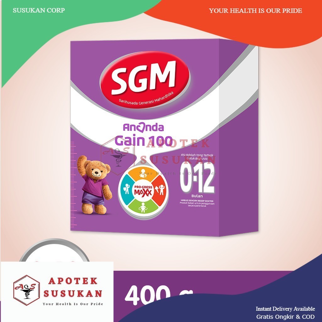 SGM Ananda Gain100 400gr 0-12