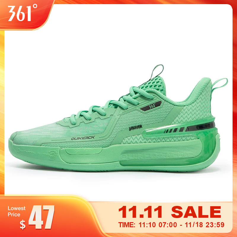 361 Degrees GOEY Basketball Shoes Men Sport Shoes Guard Cushioning Wear Resistant Protection Ankle S