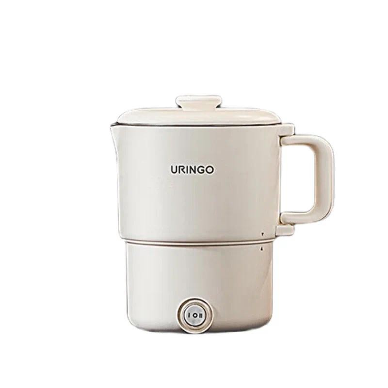 URINGO Foldable Electric Multi Cooker 220V For Hotel Travel Office 304 Stainless Steel Multifunction