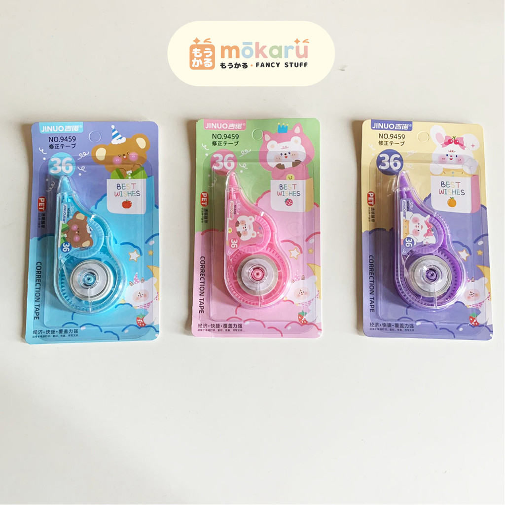 

Fancy Correction Tape 9459 Tip Ex Kertas Motif Lucu