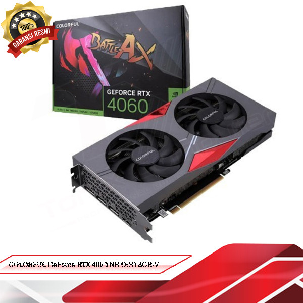COLORFUL GeForce RTX 4060 NB DUO 8GB-V | VGA Gaming RTX 4060