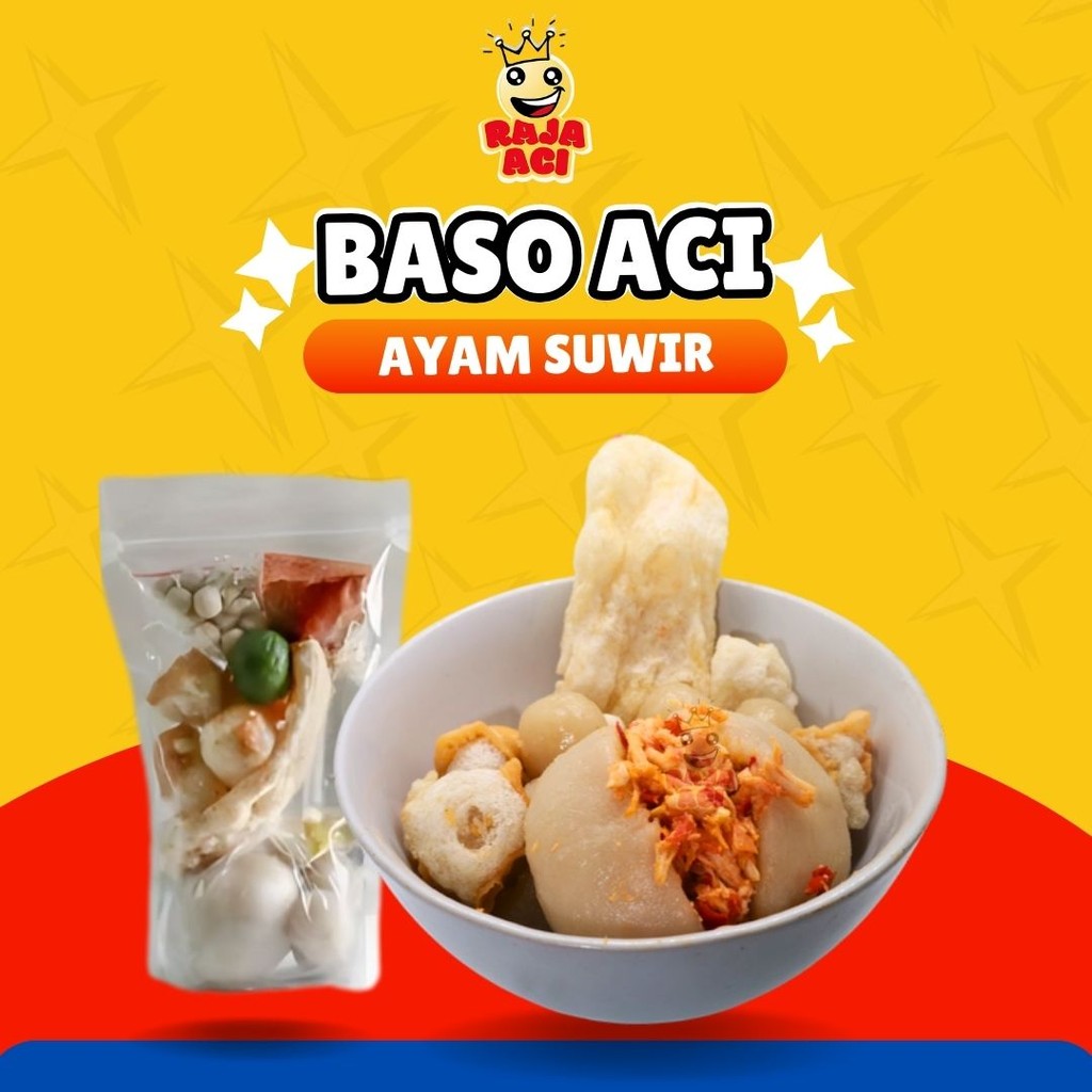 

Baso Aci Ayam Suwir Extra Pedas Gratis Ongkir - Raja Aci