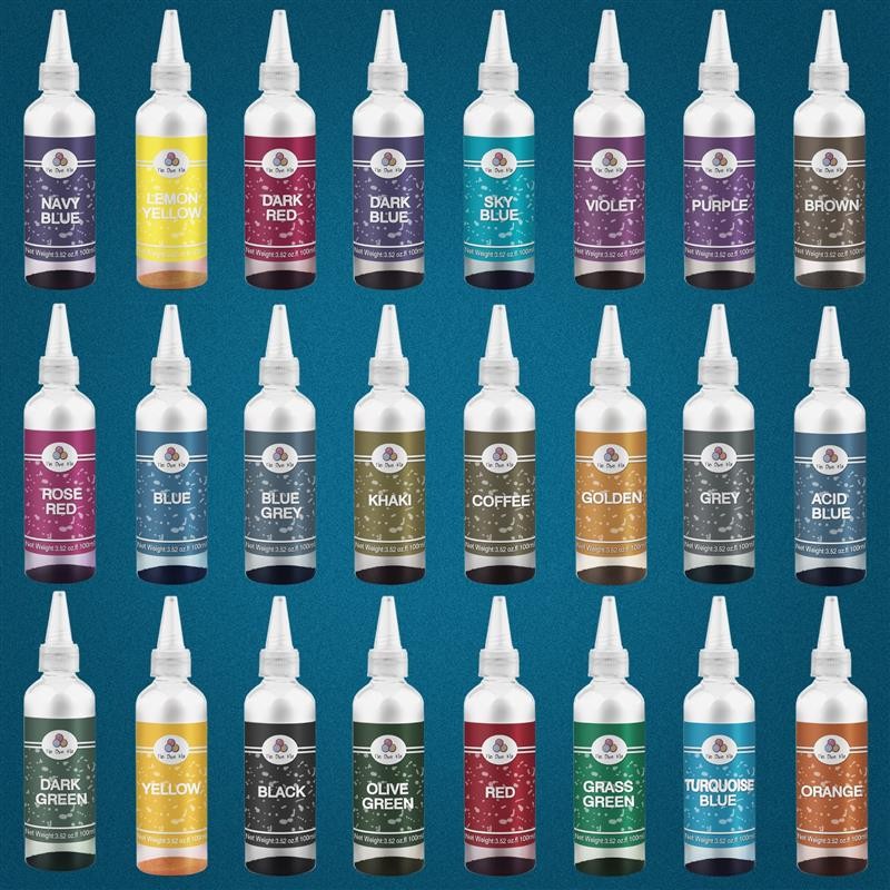 

2g Dye Fabric Dyes Textile Dyeing DIY Garment Tie Dyeing Cotton Nylon Multifunctional Pigment For Old Clothes Refurbishment