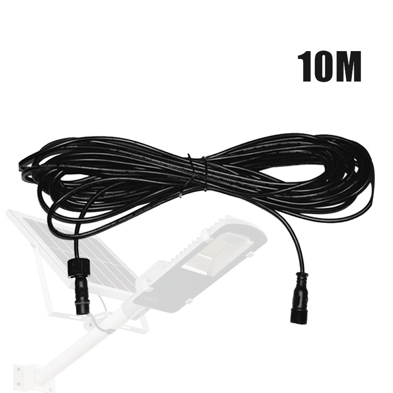 10 Meter Kabel Ekstensi Lampu Tenaga Surya Lampu Jalan Tahan air   Kabel Listrik Lampu Tenaga Surya