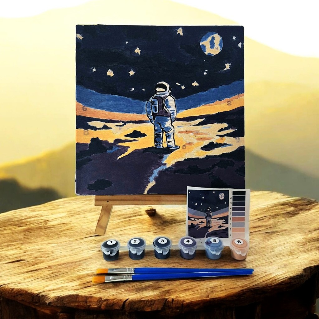 

DIY Paint By Numbers Kit 1 Set - Astronout K - SFO Semarang Official