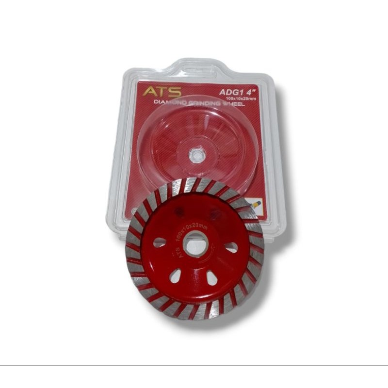 Mata gerinda poles beton 4" Dw cup ATS