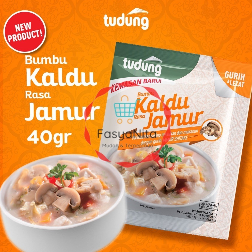 

TUDUNG BUMBU KALDU JAMUR 40GR - Fasyanita Denpasar